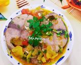 Hình bước làm 5 của món Cá ngừ kho thơm cà