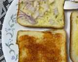 A picture of step 4 of Paneer masala sandwich 🥪.