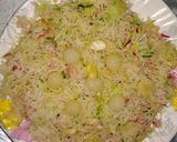 A picture of step 6 of Zarda(shadiyon wala zarda).