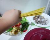 รูปขั้นตอนการทำที่ 1 ของ สปาเก็ตตี้ขี้เมาทะเล เครื่องแน่นๆ 🐙🦐