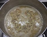 Foto del passaggio 2 della ricetta Tortino di quinoa con finocchi al sesamo e crema delicata