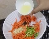 A picture of step 4 of Instant Carrot Achar.