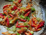 Tumis Sawi + Udang
