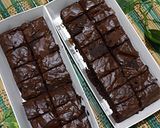 Foto langkah ke 9 dari resep Fudgy Brownies Shiny Crust.