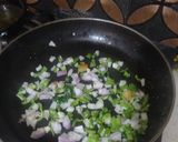 A picture of step 4 of Upma Pesarattu - Green Moong Dosa.