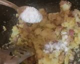 A picture of step 3 of Aloo ka Chokha.
