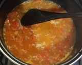 A picture of step 3 of Hara Dhania Aloo.