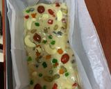 A picture of step 7 of Super seeds nuts non alcohol Christmas fruit cake.