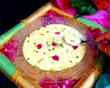A picture of step 6 of Kesariya Rabdi.