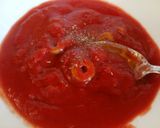 A picture of step 1 of Baked plaice fillets with Tomatoes and Olives.