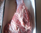 Foto del paso 4 de la receta: MENÚ DEL DÍA: Carne al horno rellena y bomba de papa