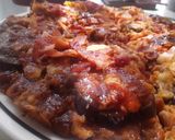 Foto del paso 15 de la receta: Berenjenas asadas con tocineta caramelizada!!! 😋🍆🌰🥕🧀🥓🥓🥓🍅🍅🍅