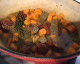 Une image de l'étape 8 de Bœuf mijoté aux carottes,haricots blancs et tomates confites.