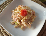 Foto del paso 7 de la receta: Ensalada cocktail de plumas