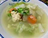 รูปขั้นตอนการทำที่ 6 ของ แกงจืดไข่น้ำ