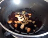 A picture of step 1 of Bengali misti pulao.