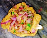 A picture of step 3 of Aalu pyaz ka paratha.