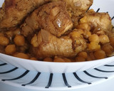 Foto del paso 6 de la receta: Pollo con garbanzos al azafrán