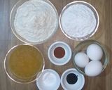 A picture of step 1 of Pistachio Tresleches Cake.