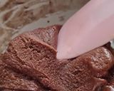 Foto del paso 3 de la receta: Postre/turrón inspirado en Mantecol® 🎅 Postre de maní y miel, marmolado con cacao y sin cocción 🎅