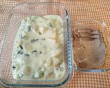 Foto del paso 7 de la receta: Gnocchi o Ñoquis de patatas con pollo, calabacín y salsa bechamel