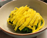 樱花虾·鸡蛋皮·凉拌菠菜（夏季厨房轻松料理）的食譜步驟8照片
