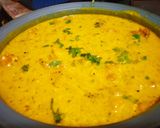 A picture of step 5 of Besan Kadhi Pakoras.