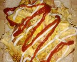 รูปขั้นตอนการทำที่ 5 ของ แซนวิชไข่เจียวมะเขือเทศ | Tomato Omelette Sandwich