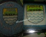 Foto langkah ke 11 dari resep Birthday Cake Doraemon (panggang & kukus).