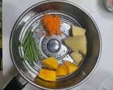 Foto langkah ke 1 dari resep Resep MPASI 6m - Kentang, Kabocha, Hati Ayam.