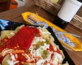 Foto del paso 4 de la receta: Papardelle con trampantojo de piquillos