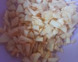 A picture of step 1 of Russian salad.