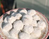 Foto langkah ke 4 dari resep Mochi isi kacang tanah.