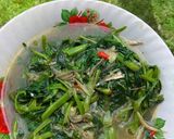 Foto langkah ke 7 dari resep Cah kangkung terasi.