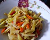 Foto langkah ke 5 dari resep Tumis labu siam pedas manis.