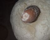 A picture of step 7 of Super soft filled and glazed doughnut.