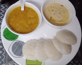 A picture of step 4 of Tasty Idly, Sambar and Coconut Chutney superb breakfast🌞🌞.