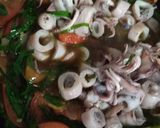 Foto langkah ke 4 dari resep Cumi asin saus tiram.