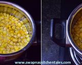 A picture of step 2 of Butter Masala Corn.