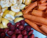 عکس مرحله 1 از دستور اسموتی چند میوه