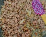 A picture of step 2 of Arabic-Style Baked Lasagna.