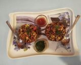 अंकुरित मूंग दाल कटोरी चाट (Ankurit moong dal katori chaat recipe in Hindi) रेसिपी चरण 5 फोटो