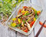 《電鍋料理》甜椒豆瓣醬牛肉的食譜步驟6照片