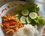 Foto langkah ke 3 dari resep Sambel Ayam suwir.