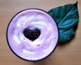 รูปขั้นตอนการทำที่ 3 ของ Valentine's Mulberry Smoothie ❤