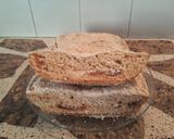 Foto del paso 7 de la receta: Torta de avena y vainilla rellena con dulce de membrillo