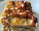 Foto del paso 8 de la receta: Lasaña de berenjena y filetes de pavo