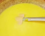 A picture of step 8 of No Bake Chocolate Bread Pudding with Custard Sauce.