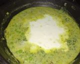 A picture of step 5 of Methi Matar Malai in White Gravy.