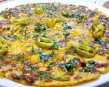 A picture of step 4 of Spicy omelet n Lachha Paratha.